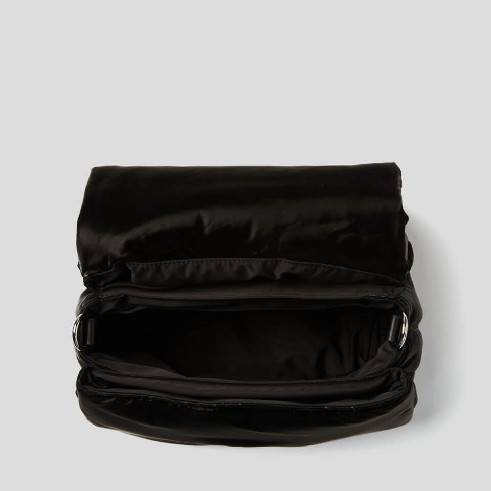 KARL LAGERFELD Women's The Cabinet Of Dr. Kaligari K/Signature Soft Sm Shoulder Bag - Black