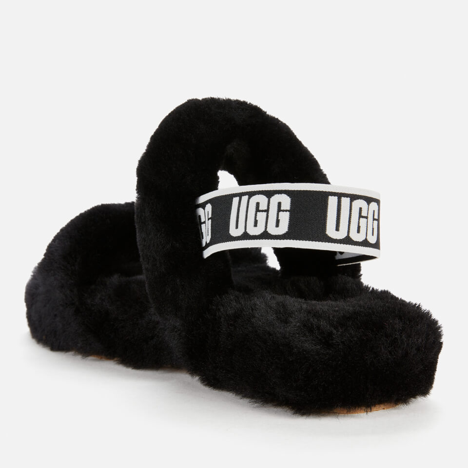 UGG Kids' Oh Yeah Slippers - Black
