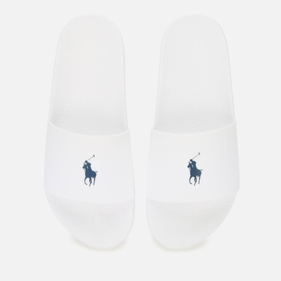 White polo slides hot sale