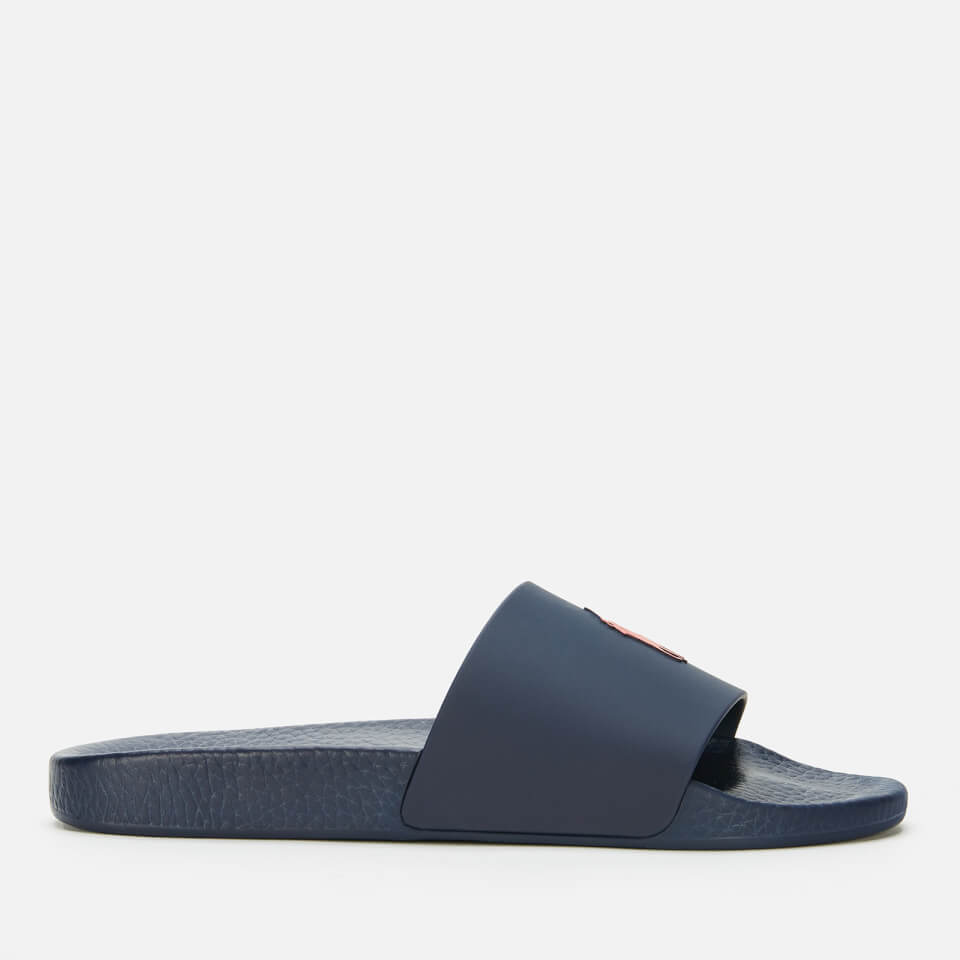 Polo Ralph Lauren Men's Slide Sandals - Navy/Red PP