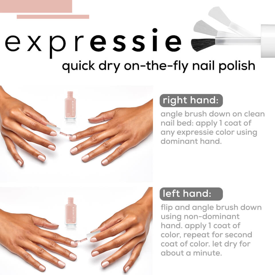 essie Expressie Quick Dry Formula Chip Resistant Nail Polish - Mic Drop-it-Low 10ml