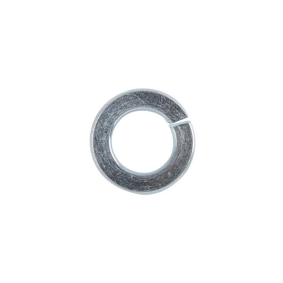 Homebase Zinc Plated Spring Washer M8 25 Pack