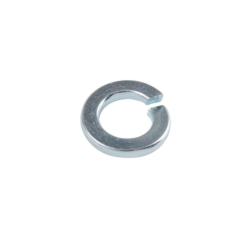 Homebase Zinc Plated Spring Washer M8 25 Pack