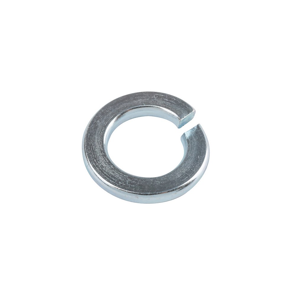 Homebase Zinc Plated Spring Washer M6 25 Pack