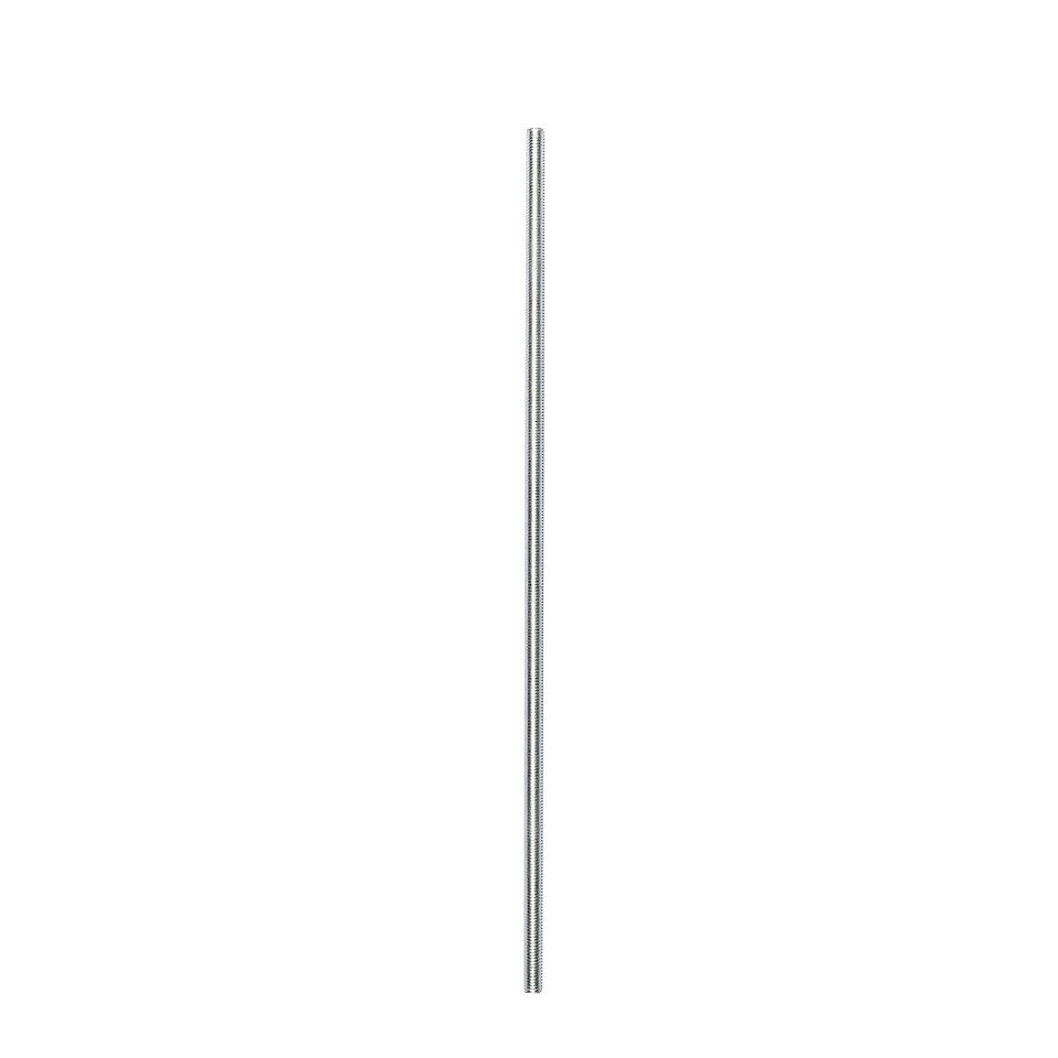 Homebase Bright Zinc Plated Threadrod M12 500mm Homebase