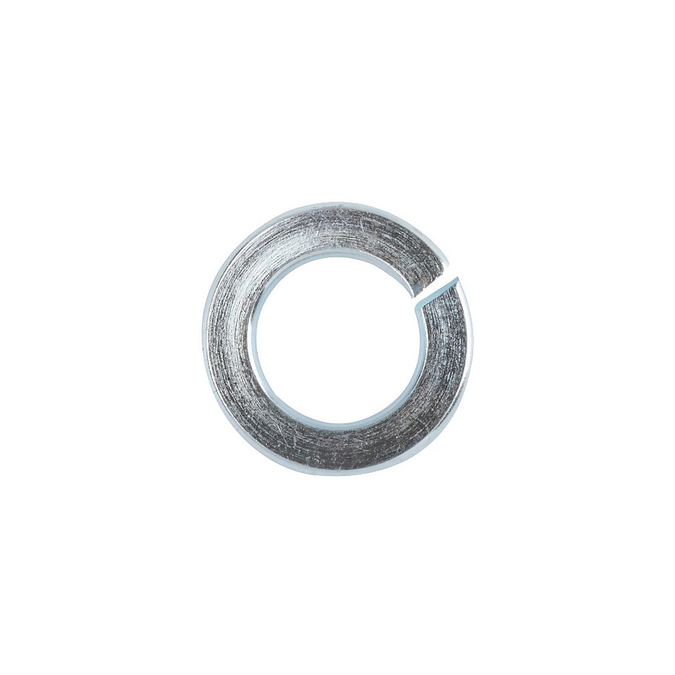 Homebase Zinc Plated Spring Washer M12 25 Pack