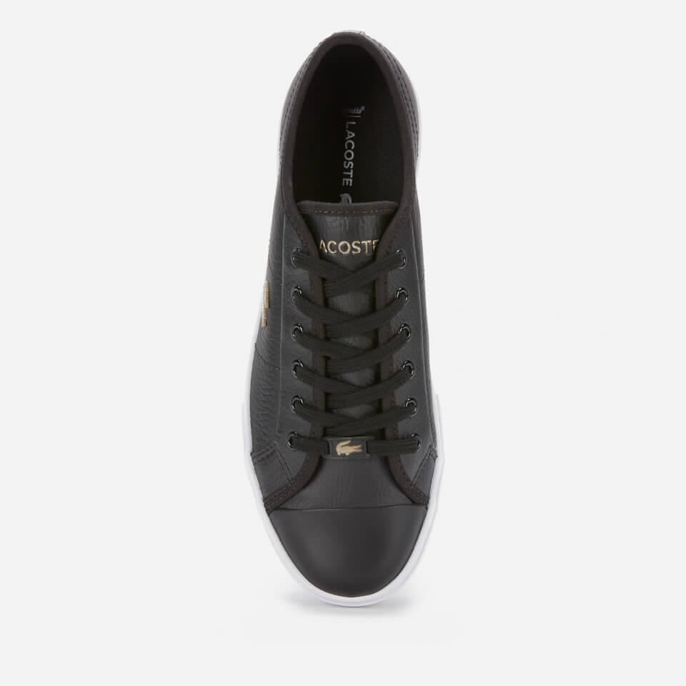 Lacoste ziane black leather outlet