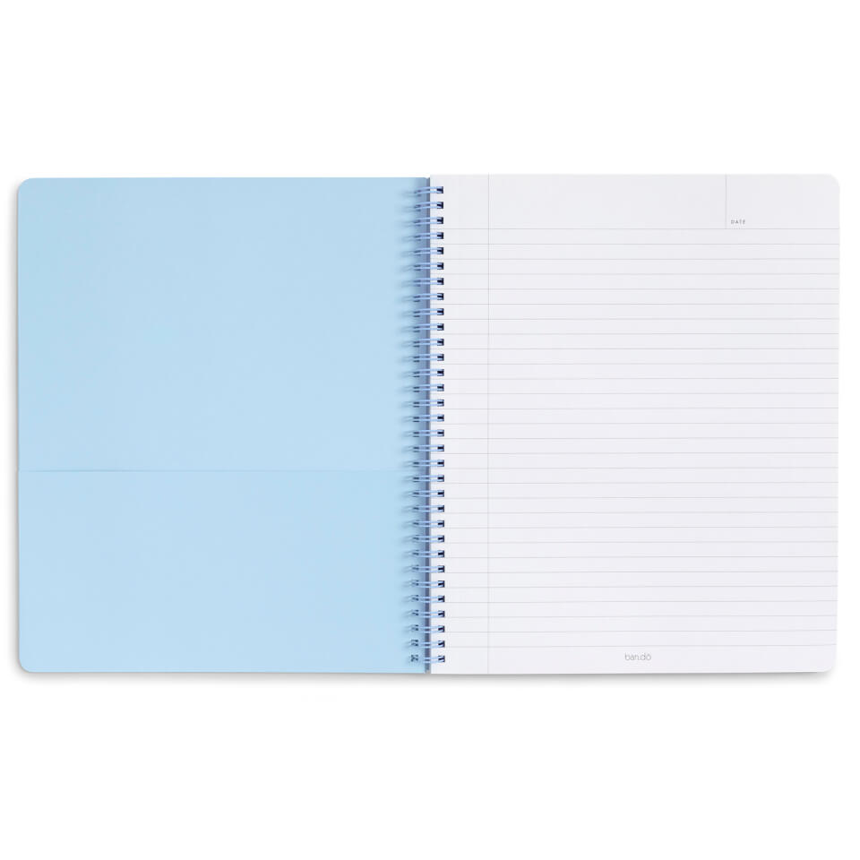 Ban.do Rough Draft Large Notebook - Look Forward