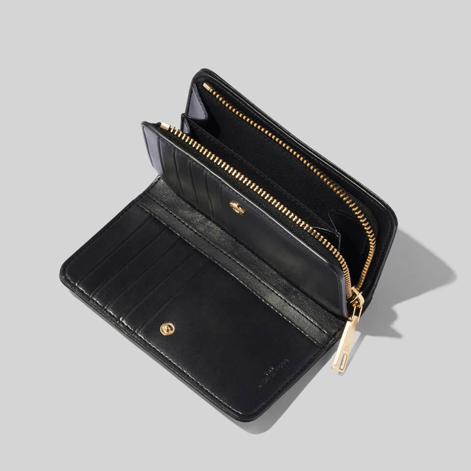 Marc Jacobs Women's Glam Shot Compact Wallet - Black