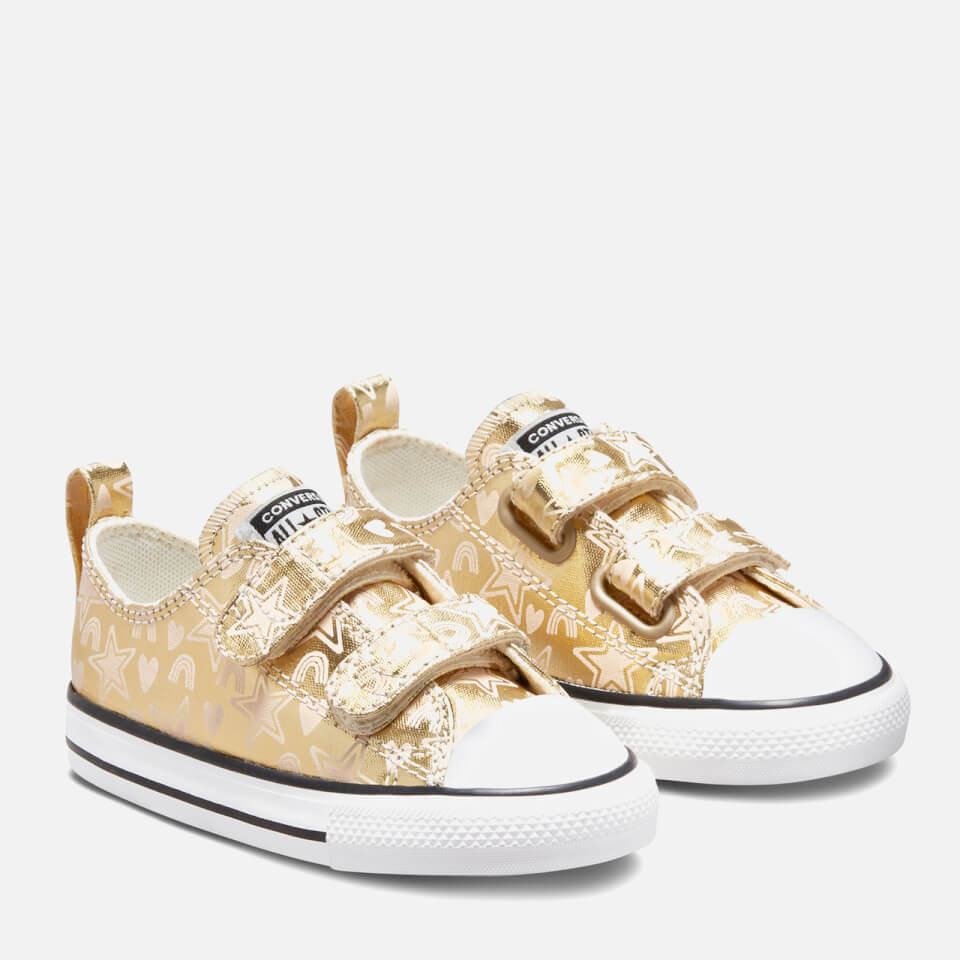 Converse Toddlers Chuck Taylor All Star 2V Trainers Light Gold