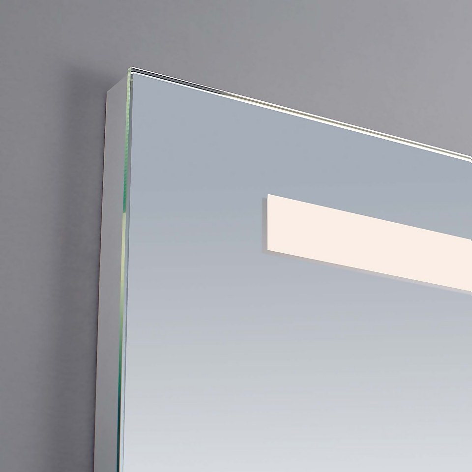 Calcot Frameless Rectangular Mirror - 600x800mm