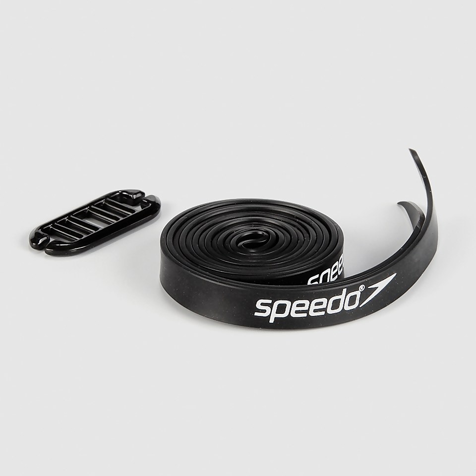 Sangle de lunettes de natation Noir