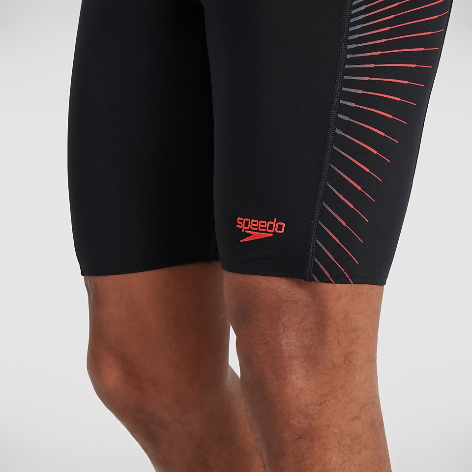 Mens Digital Placement Jammer Black & Red