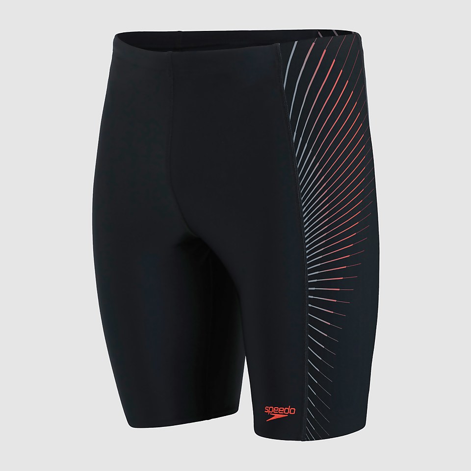 Mens Digital Placement Jammer Black & Red