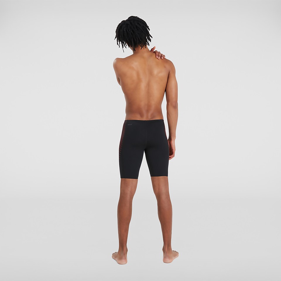 Mens Digital Placement Jammer Black & Red