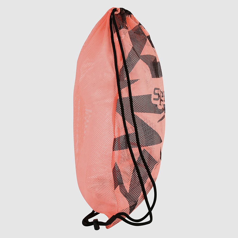 Unisex Printed Mesh Bag XU Neon Fire