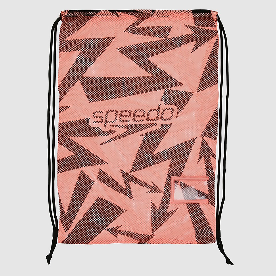 Unisex Printed Mesh Bag XU Neon Fire