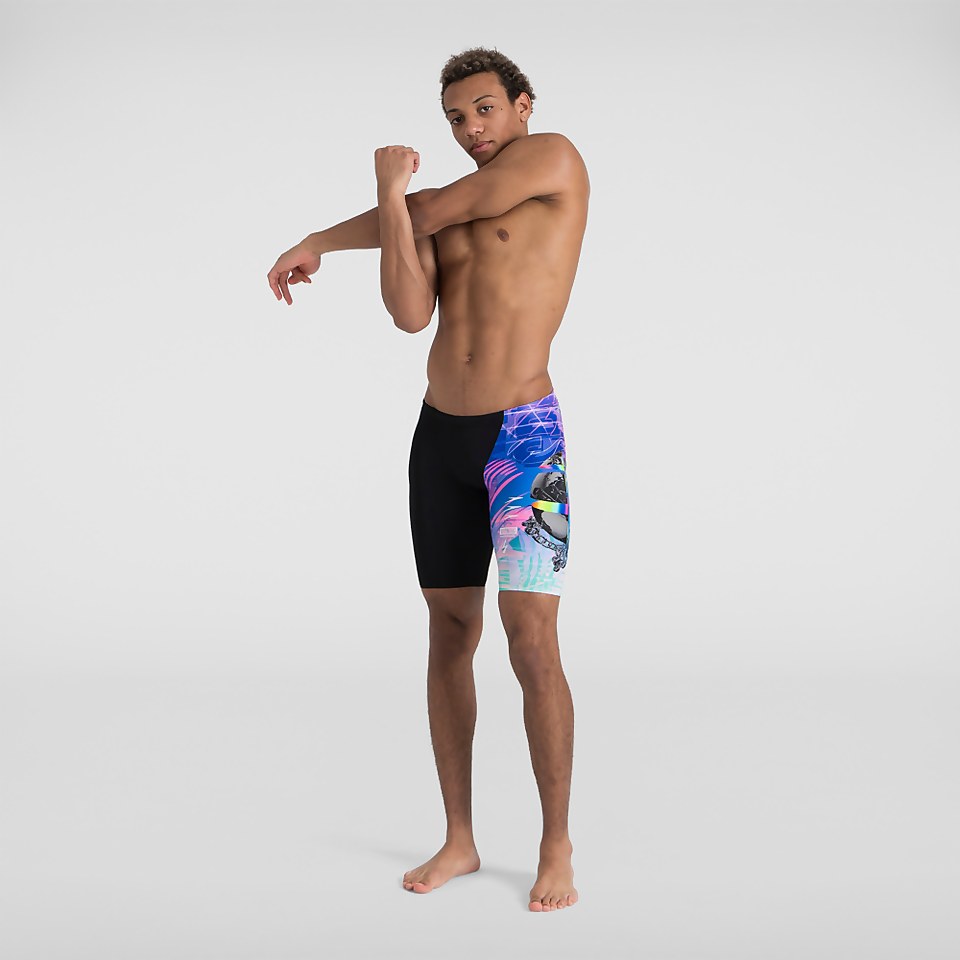 SPEEDO PLMT V JAM AM BLACK/BLUE