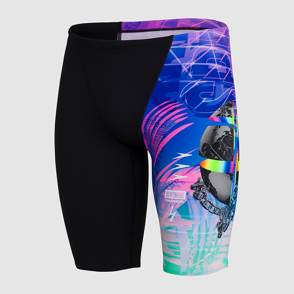 SPEEDO PLMT V JAM AM BLACK/BLUE