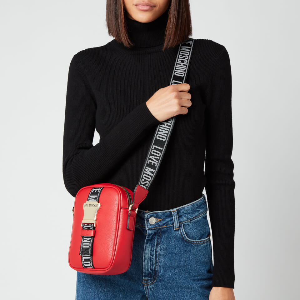 Love moschino red crossbody bag deals