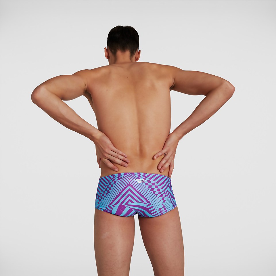 Boys' Placement 13cm Club Trunks Purple & Blue