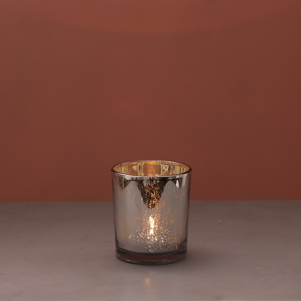Country Living Mercury Tealight Holder - Small