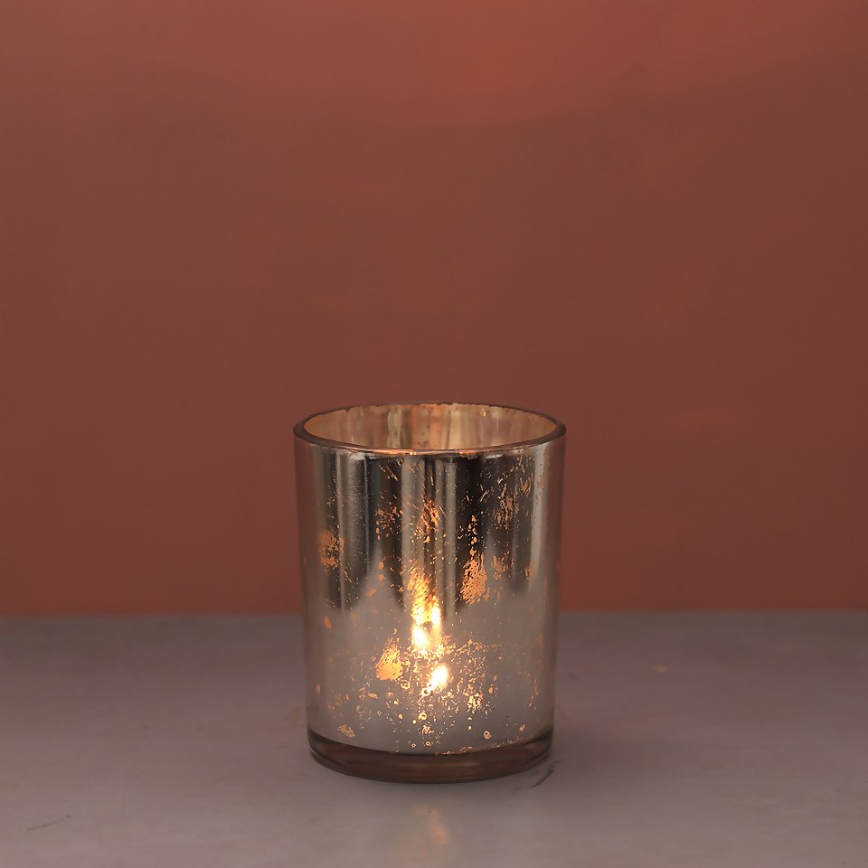 Country Living Mercury Tealight Holder - Large