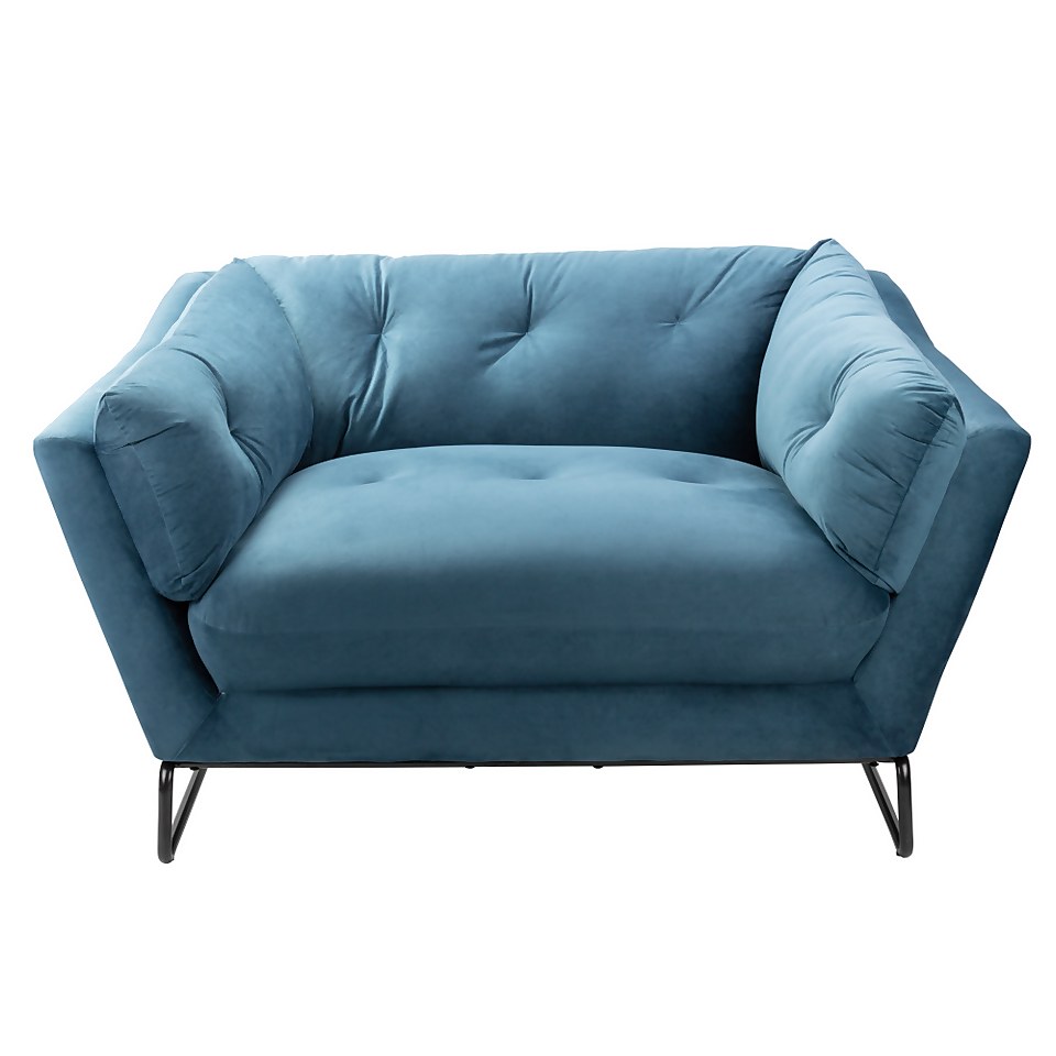 The Snuggler Chair - Aegean Blue