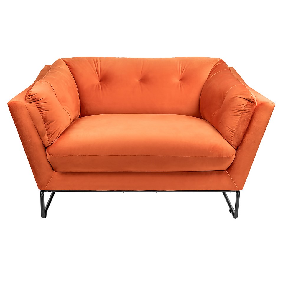 The Snuggler Chair - Burnt Orange