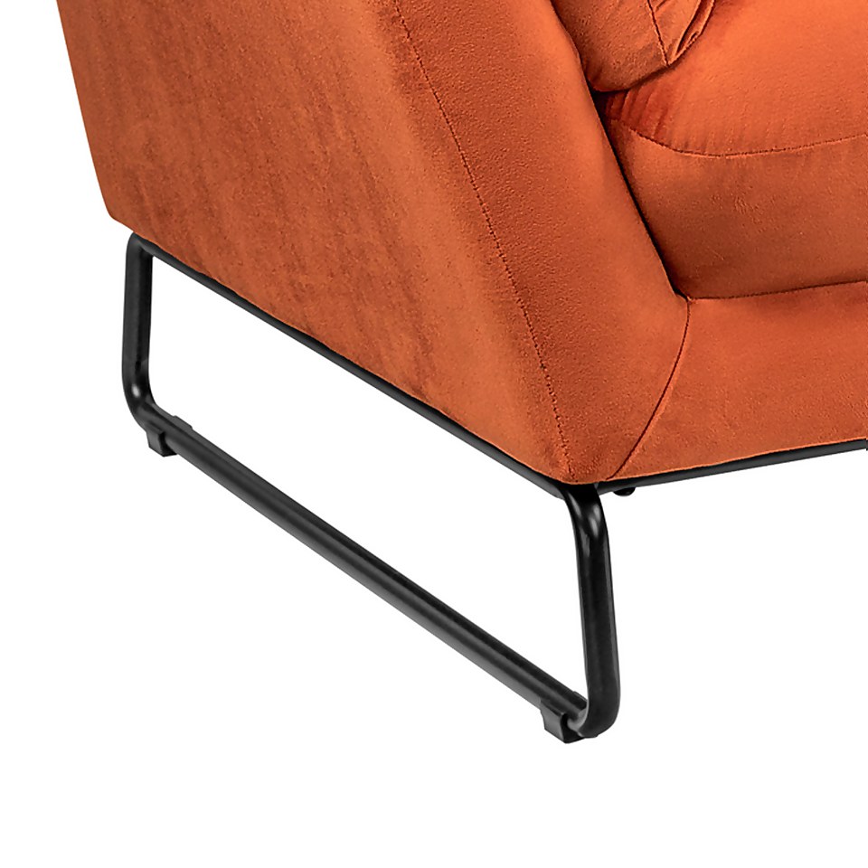 The Snuggler Chair - Burnt Orange