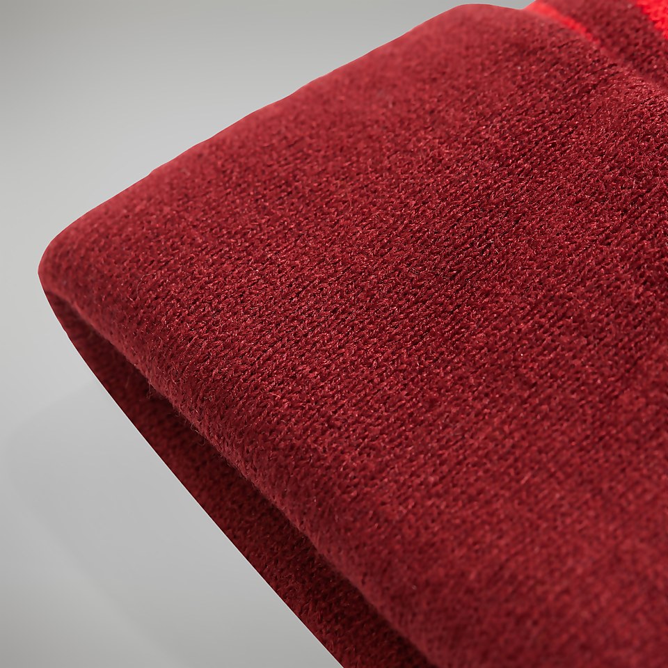 Unisex Berghaus Beanie - Dark Red/Red
