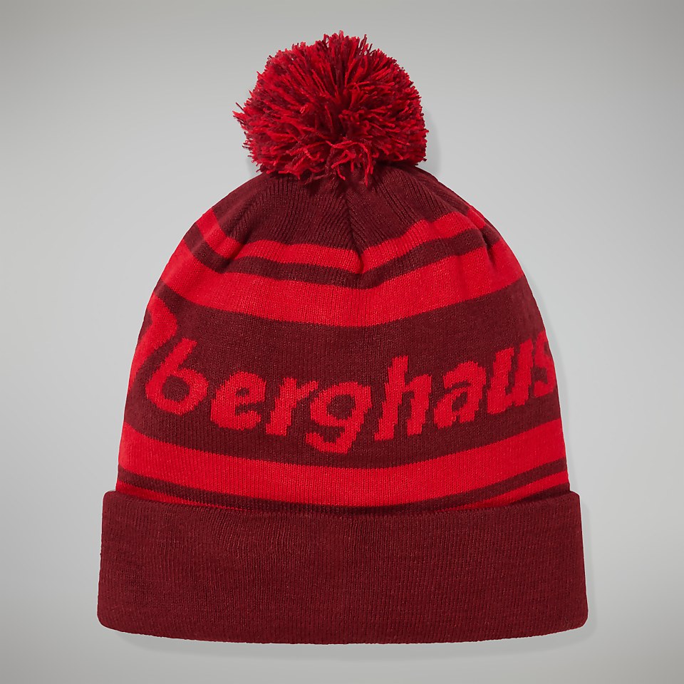 Unisex Berghaus Beanie - Dark Red/Red