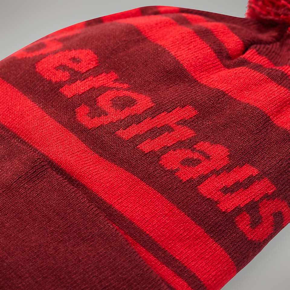 Unisex Berghaus Beanie - Dark Red/Red