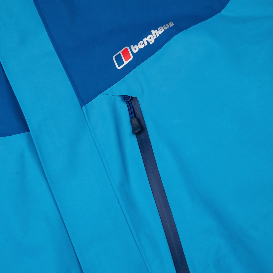 Men's Arran Waterproof Jacket - Blue / Dark Blue
