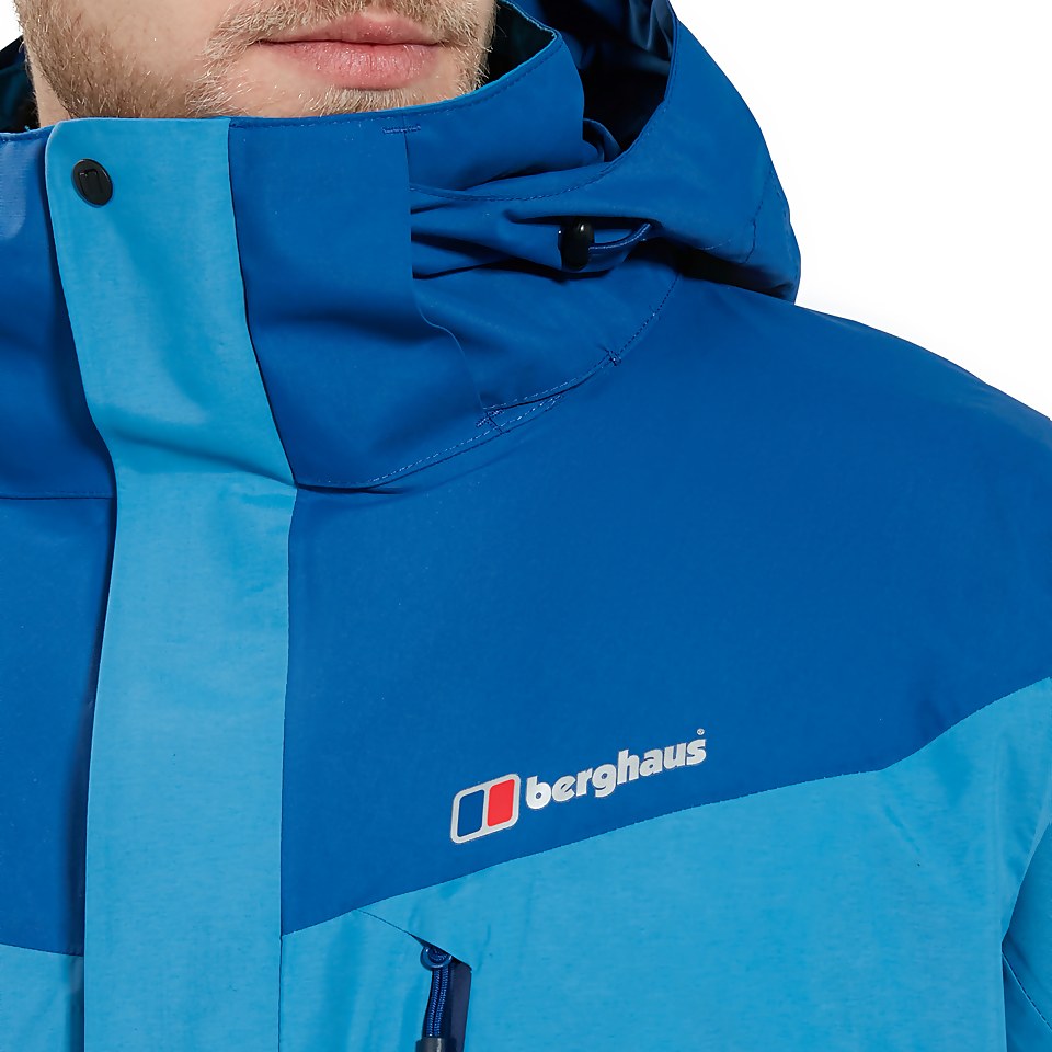 Men's Arran Waterproof Jacket - Blue / Dark Blue
