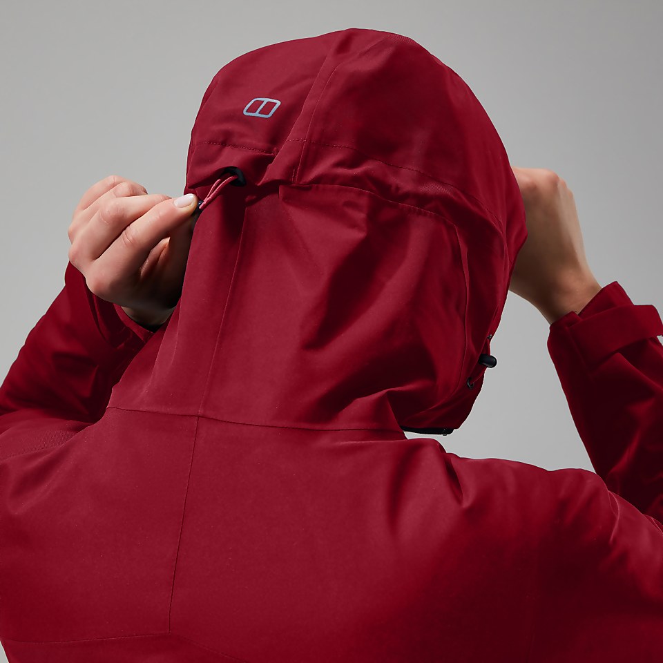 Fellmaster Gemini 3-In-1 Jacke für Damen - Dunkelrot