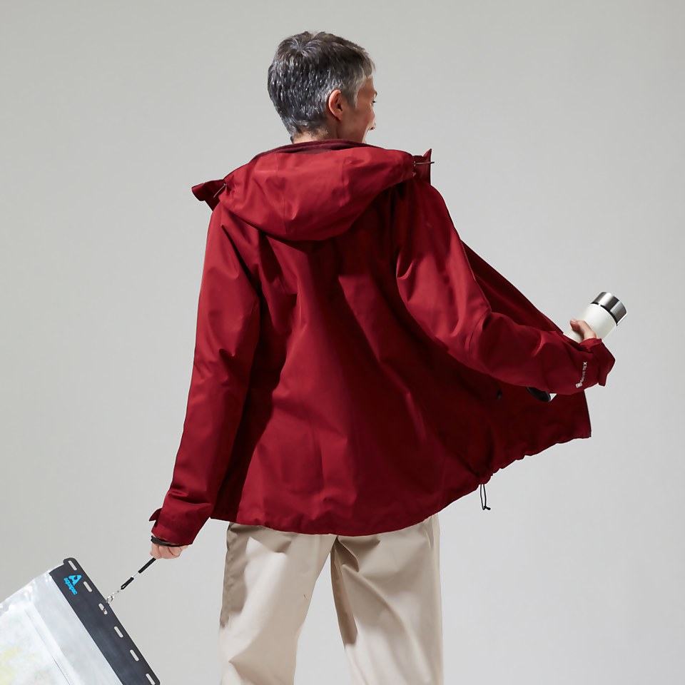 Fellmaster Gemini 3-In-1 Jacke für Damen - Dunkelrot