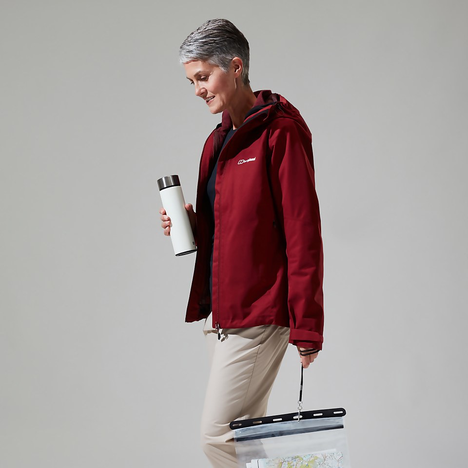 Fellmaster Gemini 3-In-1 Jacke für Damen - Dunkelrot