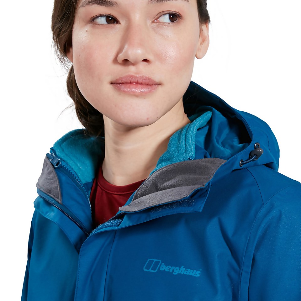 Women's Nalleru 3 in 1 Waterproof Jacket - Blue