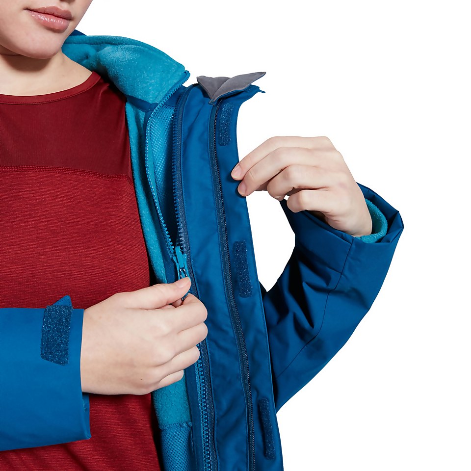 Women's Nalleru 3 in 1 Waterproof Jacket - Blue