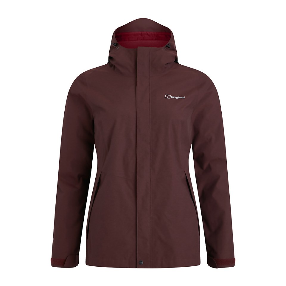 Women's Nalleru 3 in 1 Waterproof Jacket - Brown