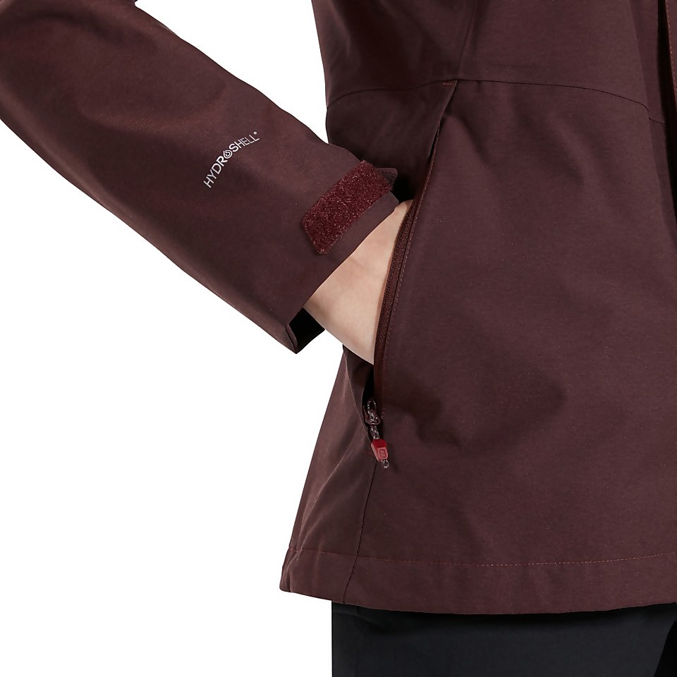 Women's Nalleru 3 in 1 Waterproof Jacket - Brown