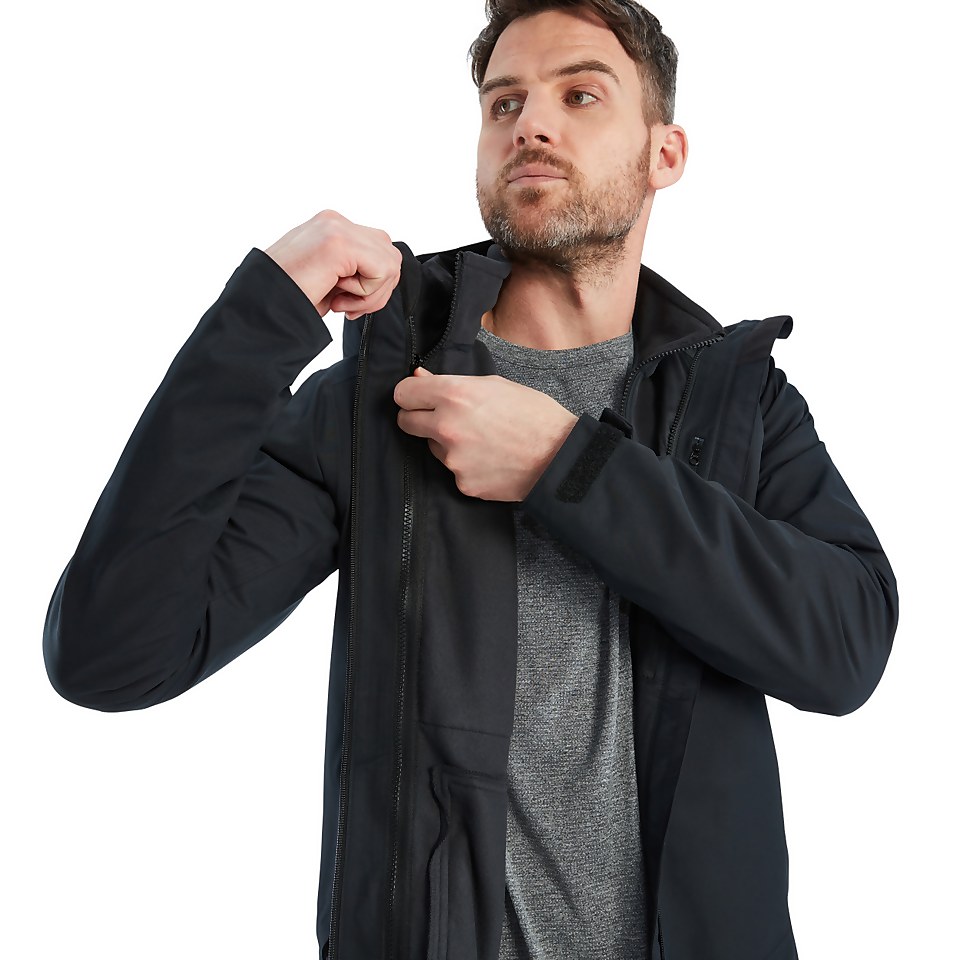 Men's Fellmaster Interactive Waterproof Jacket - Black