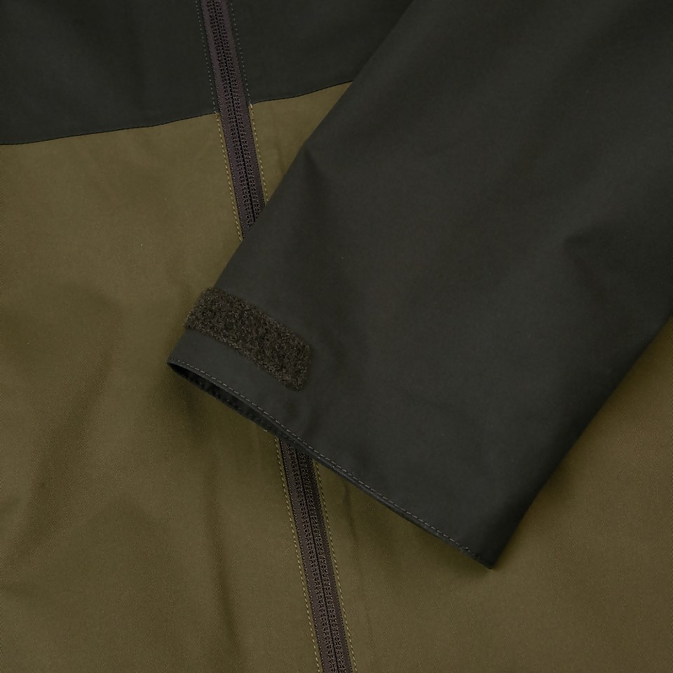 Men's Fellmaster InterActive Waterproof Jacket - Brown / Green