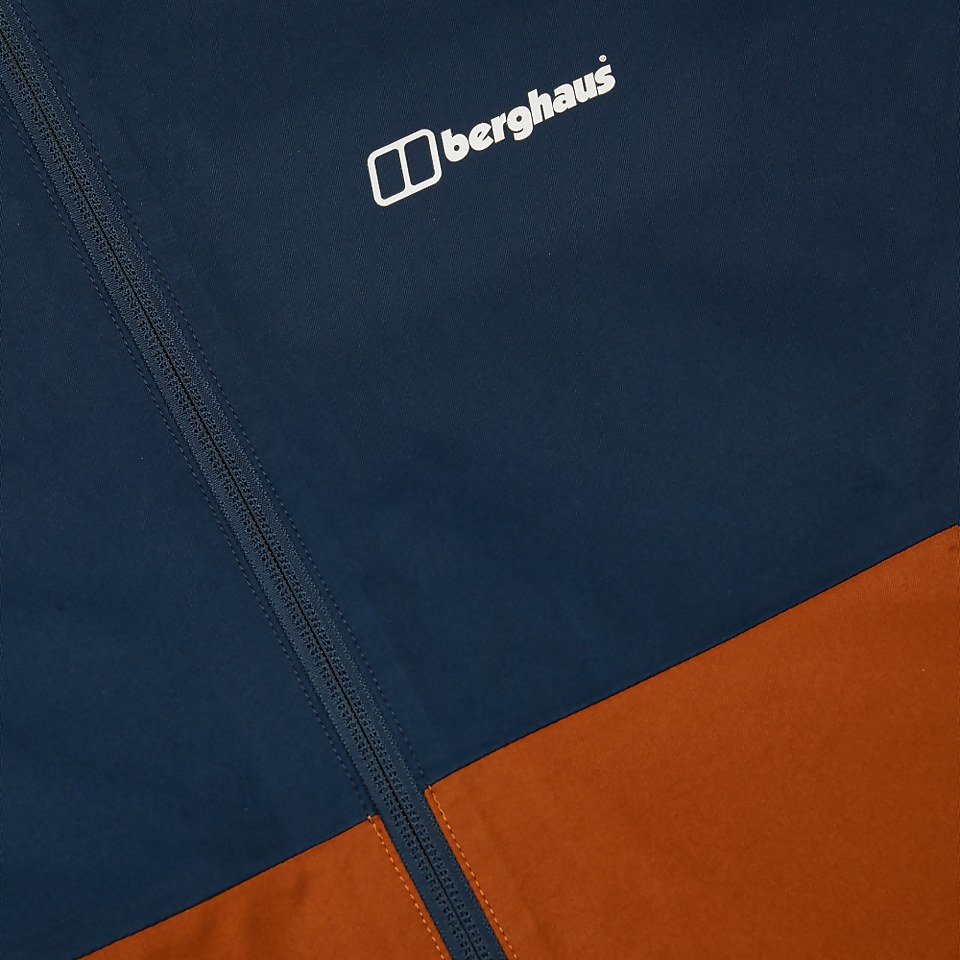Men's Fellmaster InterActive Waterproof Jacket - Blue / Brown