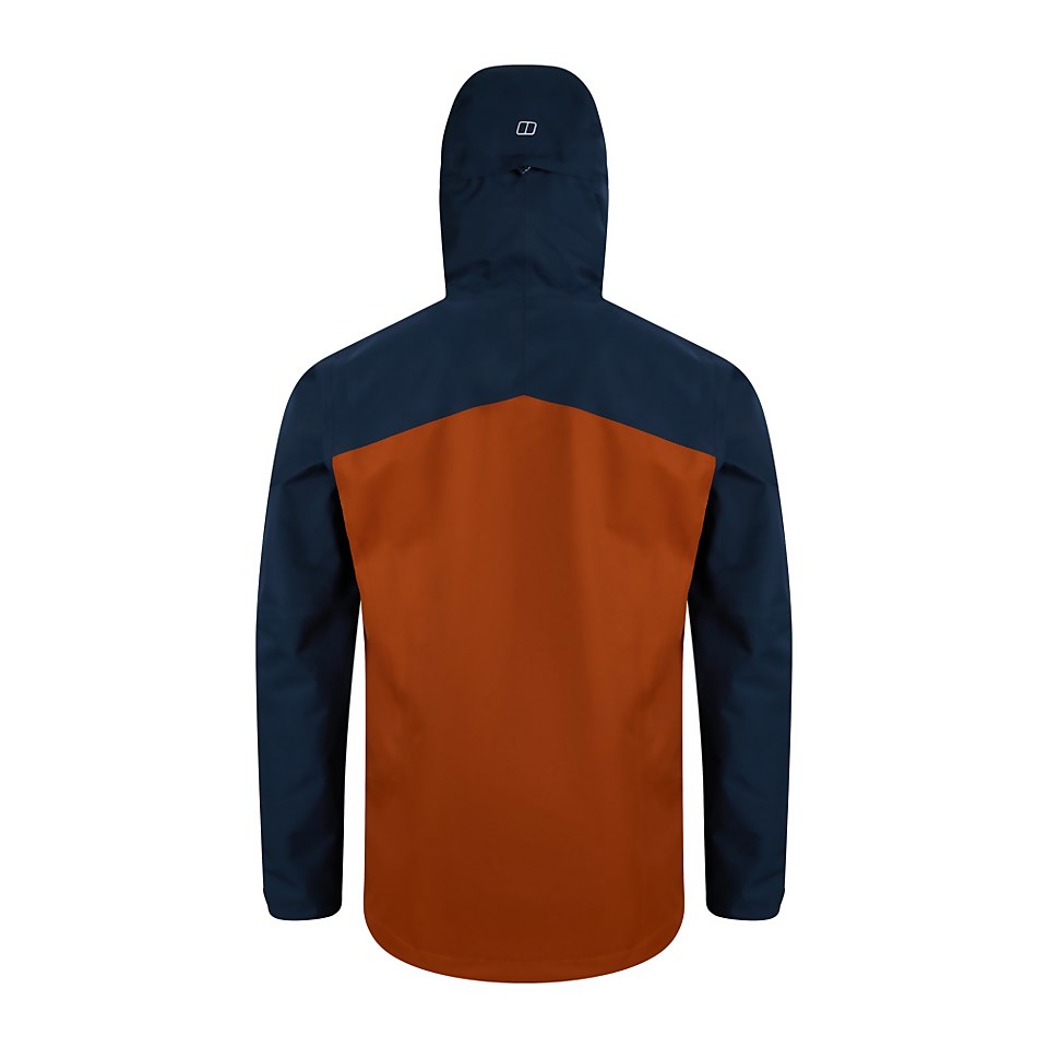 Men's Fellmaster InterActive Waterproof Jacket - Blue / Brown