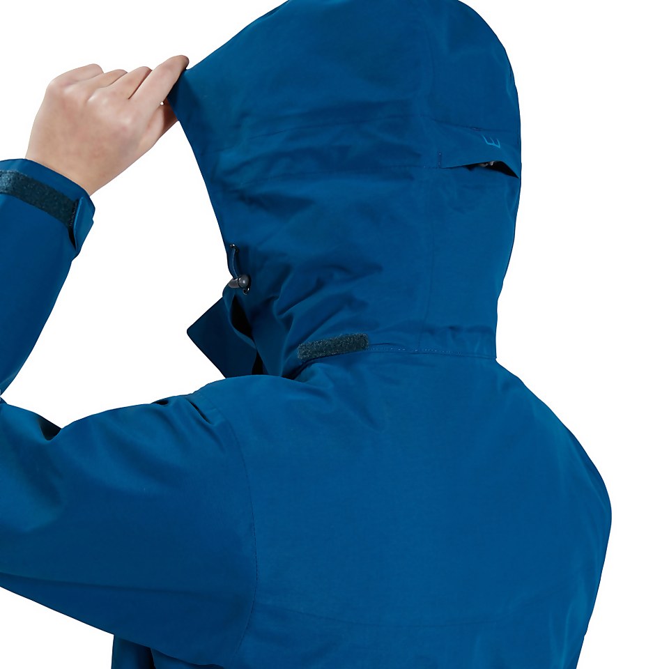 Women's Hillwalker InterActive Waterproof Jacket - Dark Blue