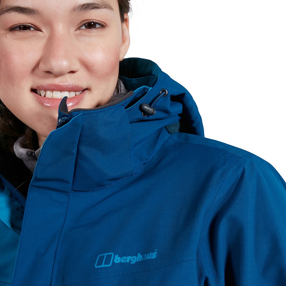 Women's Hillwalker InterActive Waterproof Jacket - Dark Blue