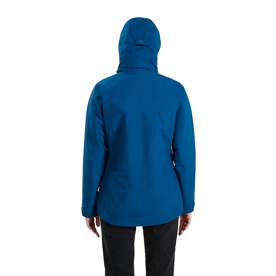 Women's Hillwalker InterActive Waterproof Jacket - Dark Blue