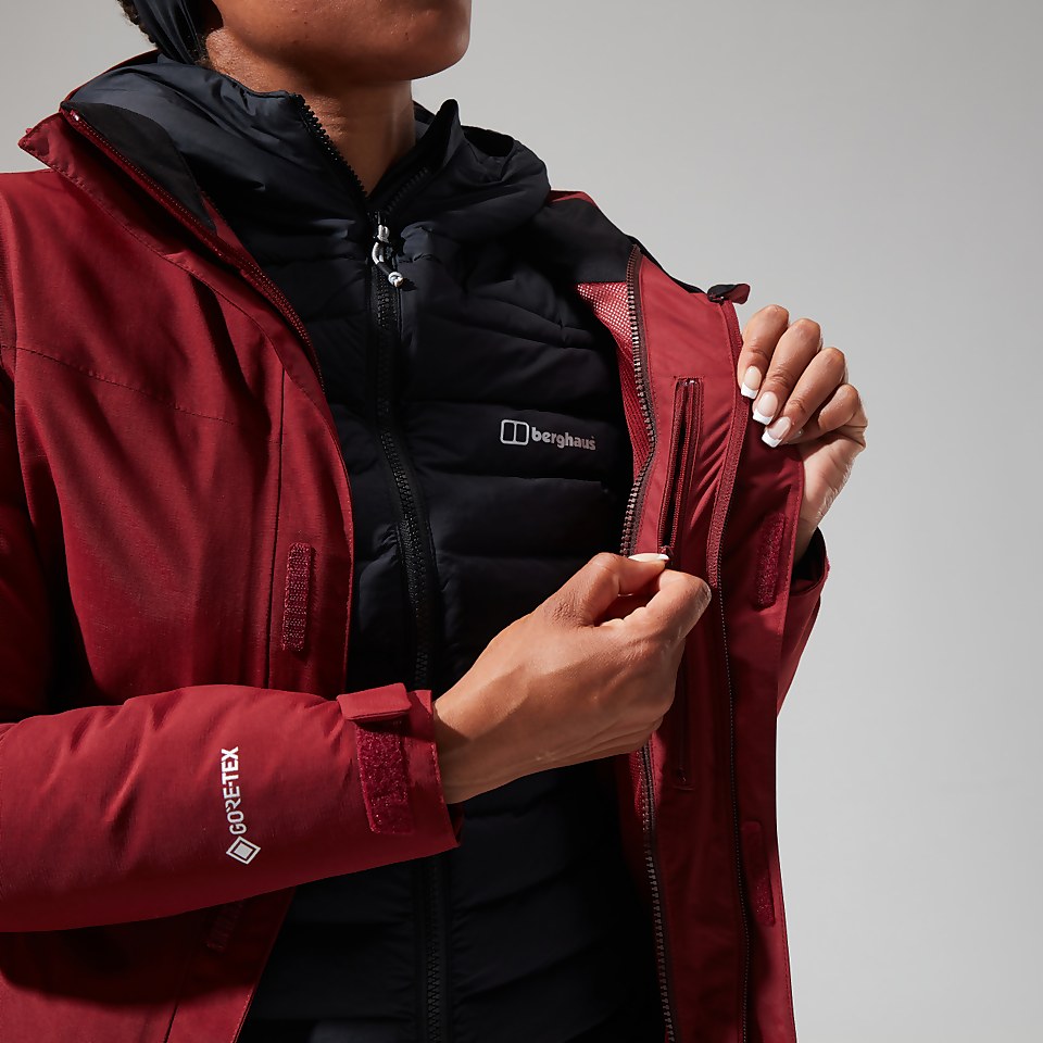 Hillwalker InterActive Jacken für Damen - Dunkelrot